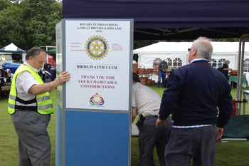 bridgwater rotary club at cossington country fair